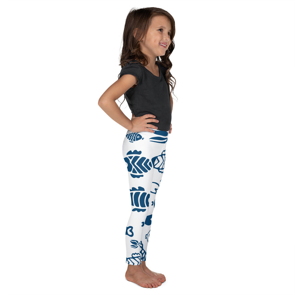 Fish in the Deep Water Kid's Leggings