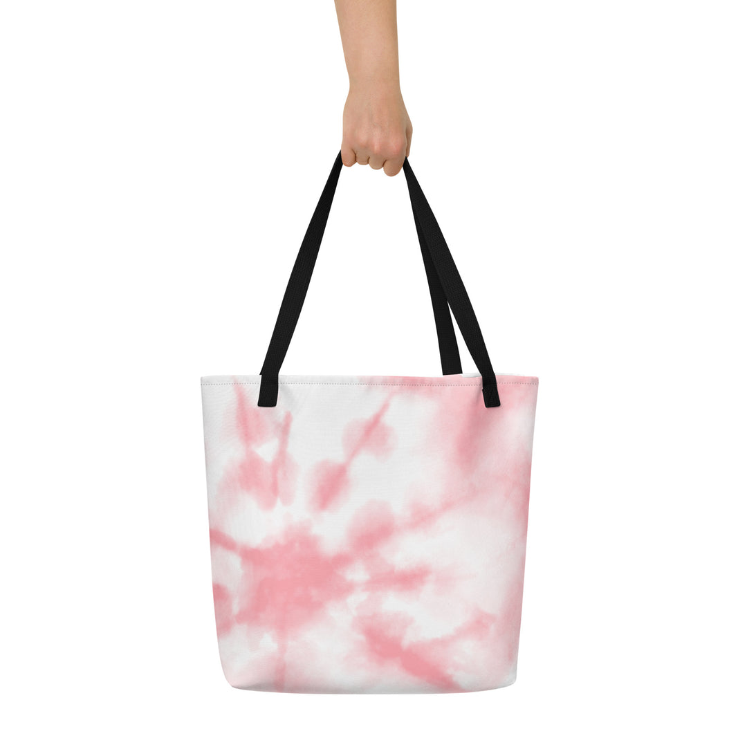 Breast Cancer Fighter,  All-Over Print Large Tote Bag