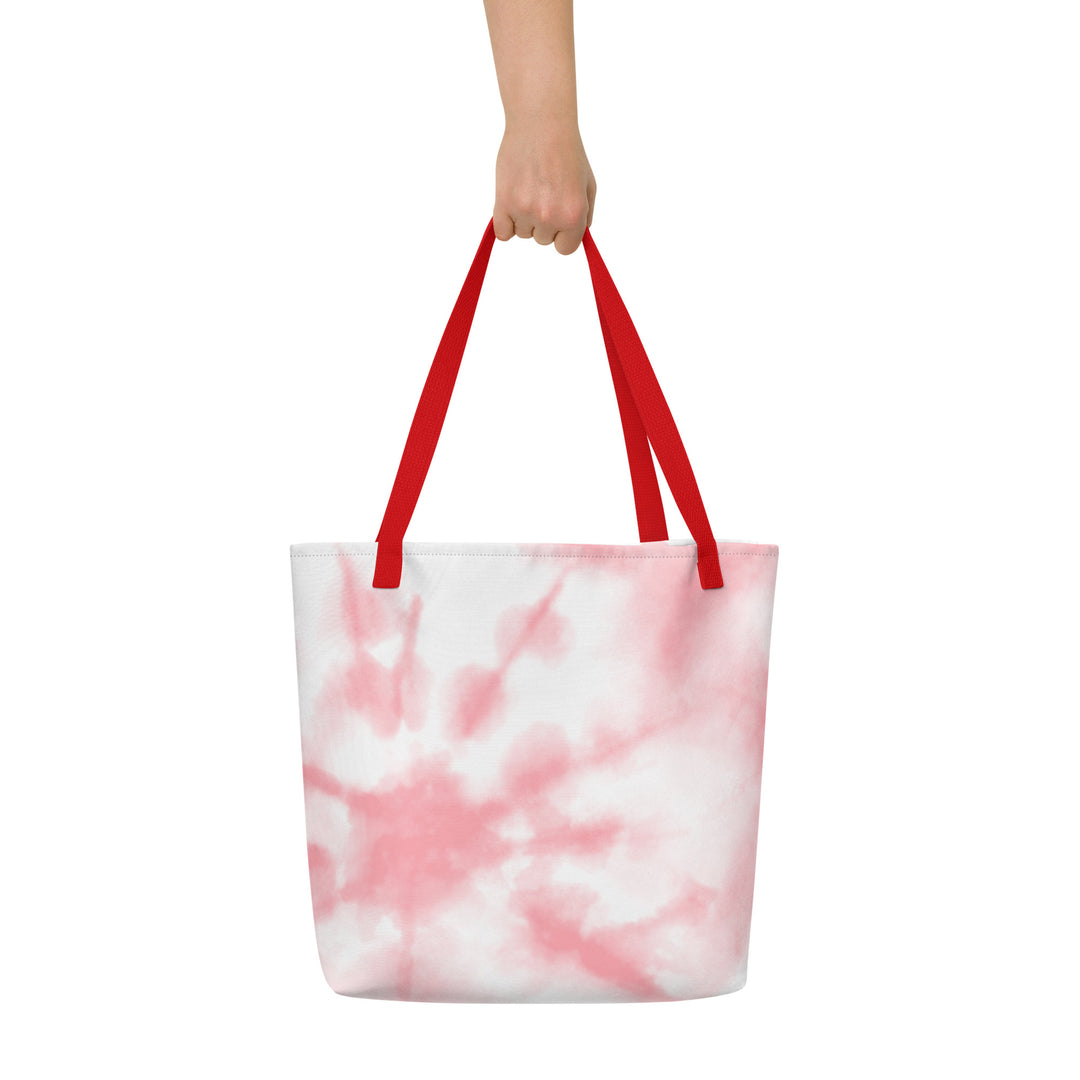Breast Cancer Fighter,  All-Over Print Large Tote Bag