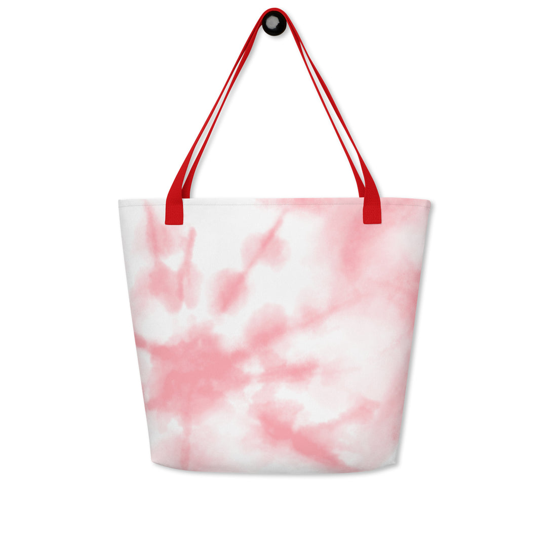 Breast Cancer Fighter,  All-Over Print Large Tote Bag