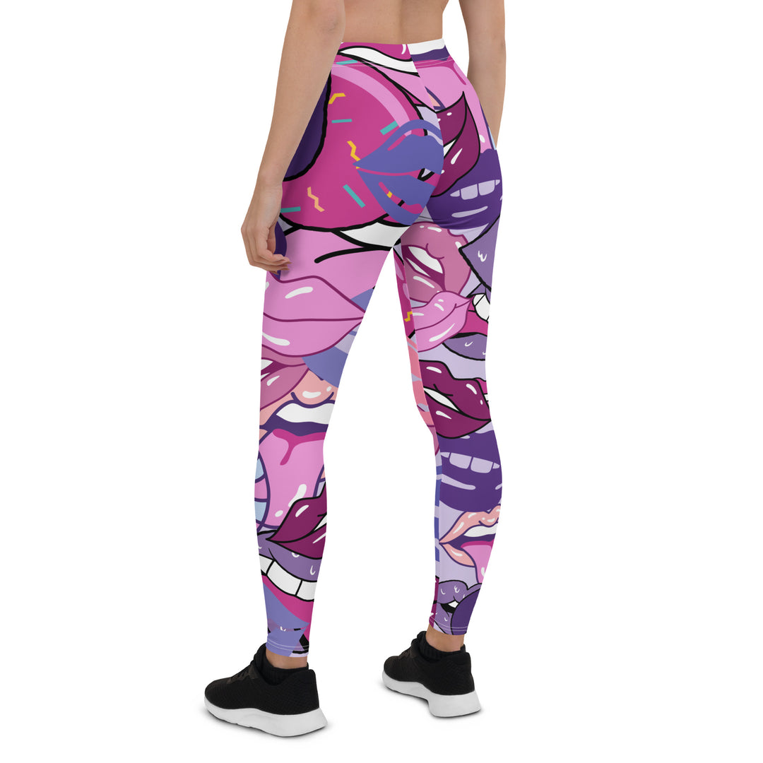 Electric Girl is All Lips and Hips, Leggings