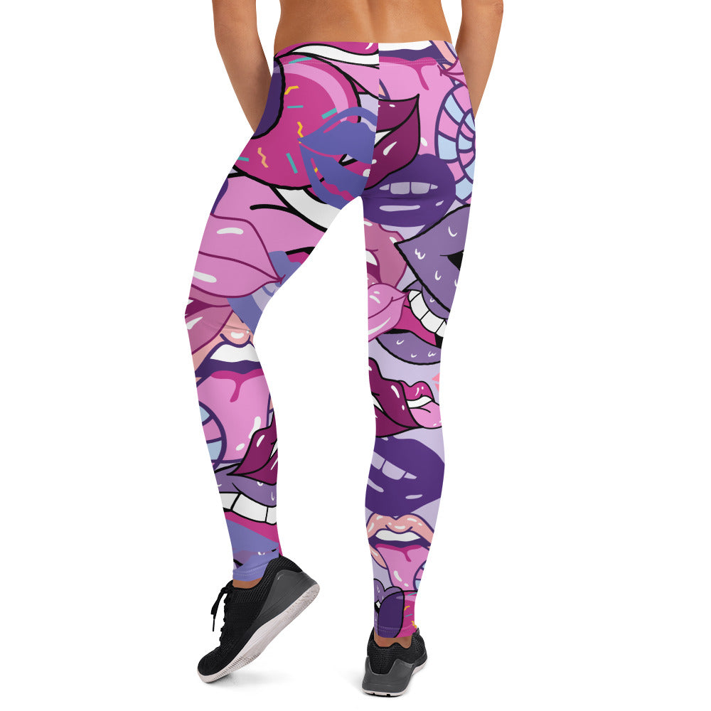 Electric Girl is All Lips and Hips, Leggings