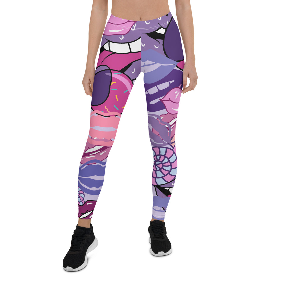 Electric Girl is All Lips and Hips, Leggings