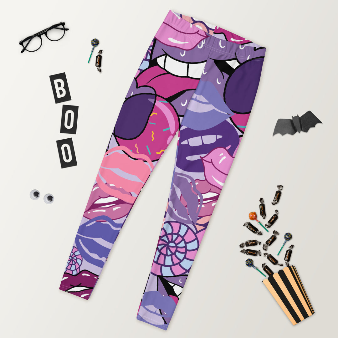 Electric Girl is All Lips and Hips, Leggings