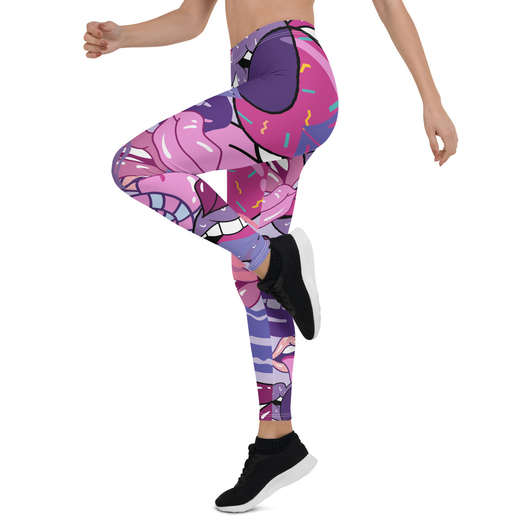 Electric Girl is All Lips and Hips, Leggings