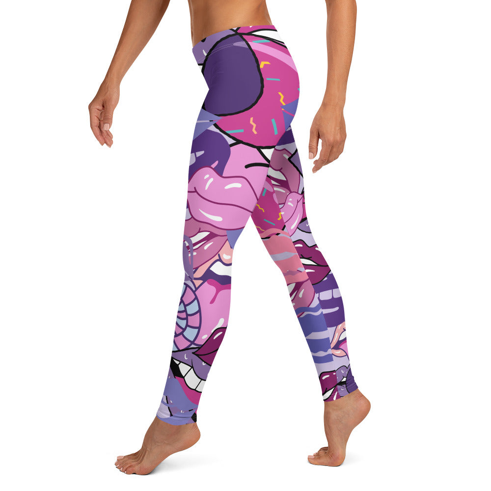 Electric Girl is All Lips and Hips, Leggings