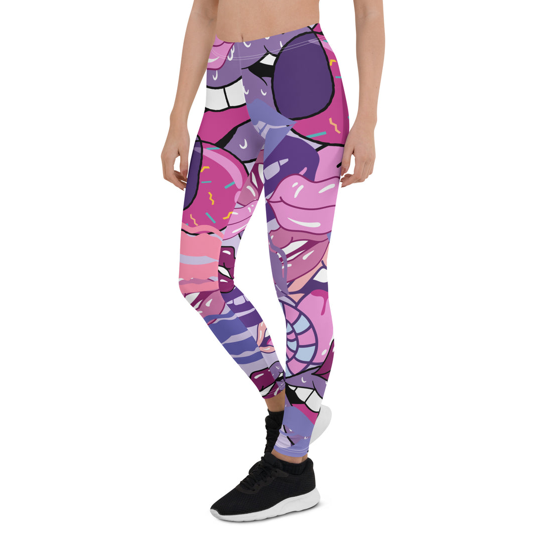 Electric Girl is All Lips and Hips, Leggings