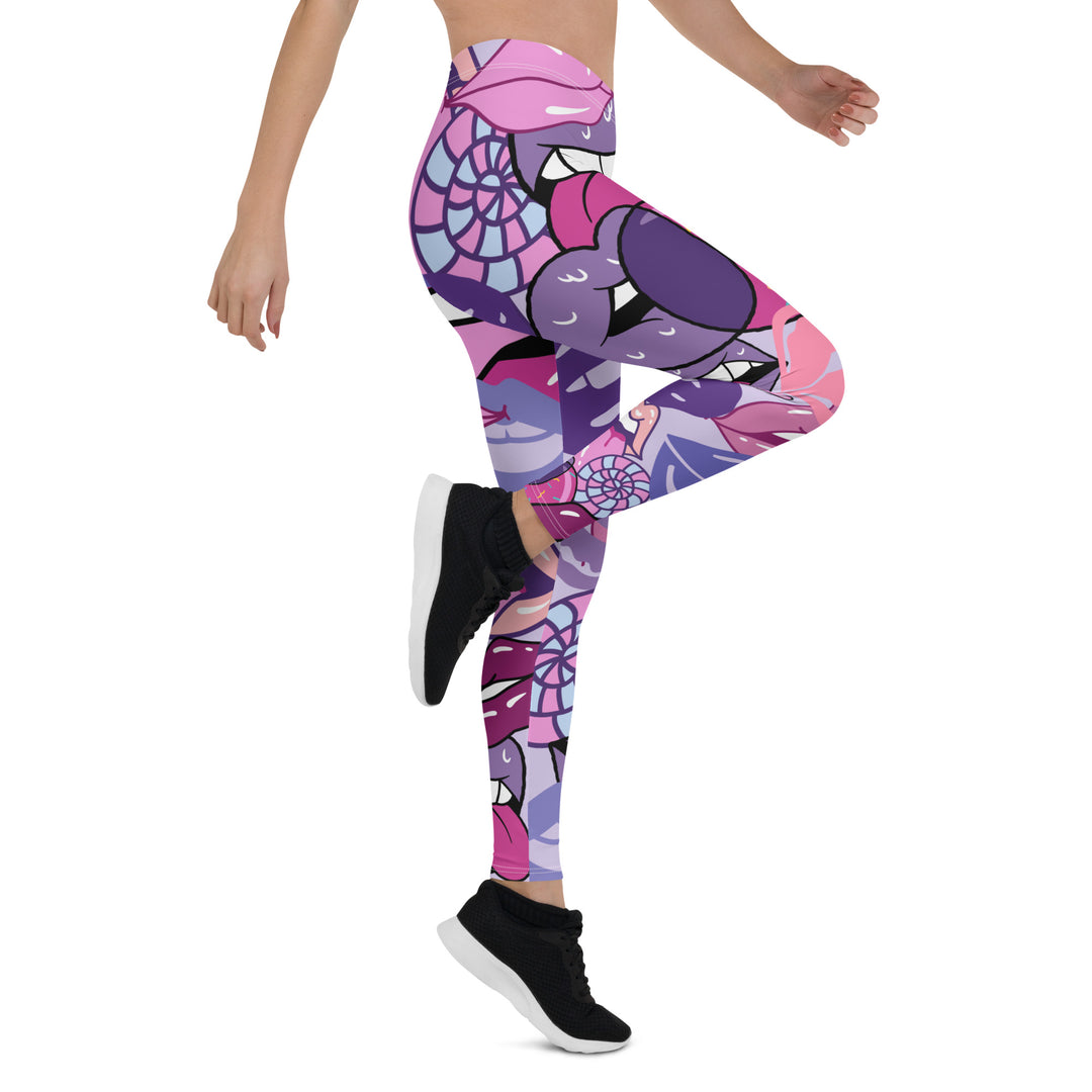 Electric Girl is All Lips and Hips, Leggings