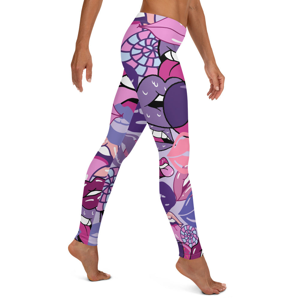 Electric Girl is All Lips and Hips, Leggings