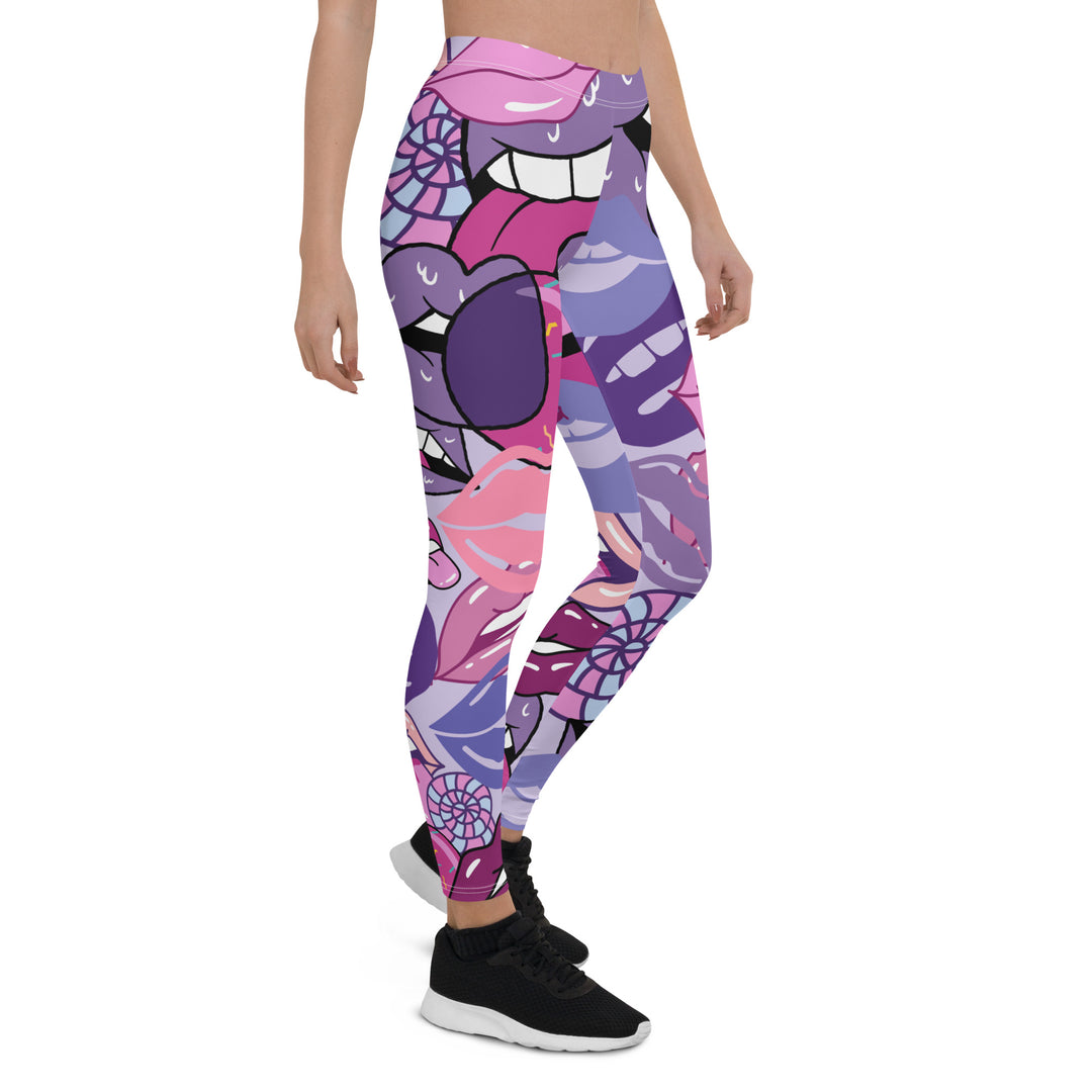 Electric Girl is All Lips and Hips, Leggings