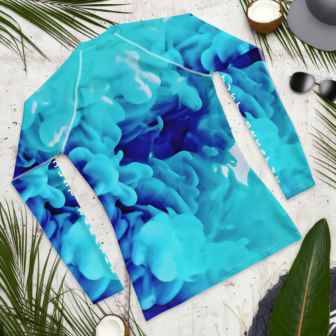 Just Breathe  Men's Rash Guard