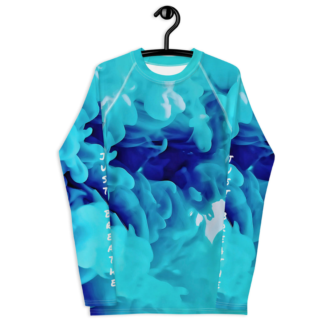 Just Breathe  Men's Rash Guard