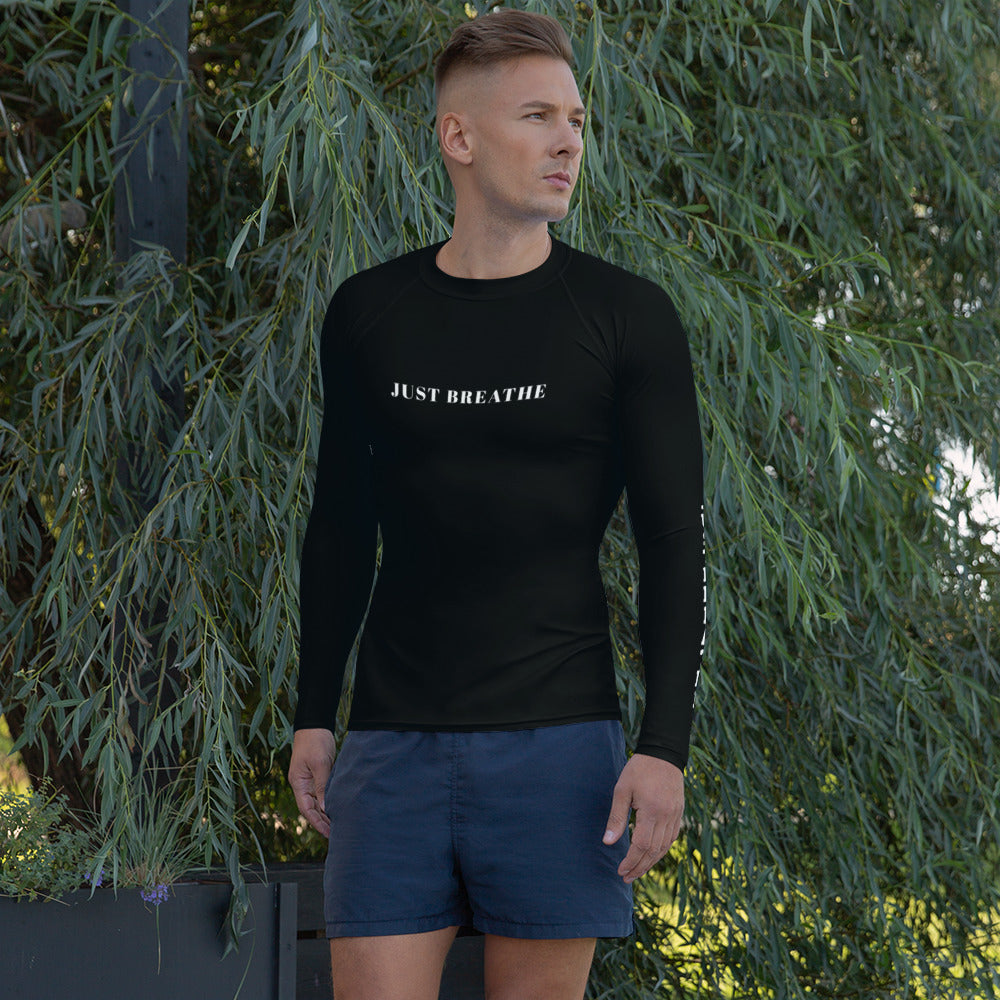 Just Breathe Men's Rash Guard