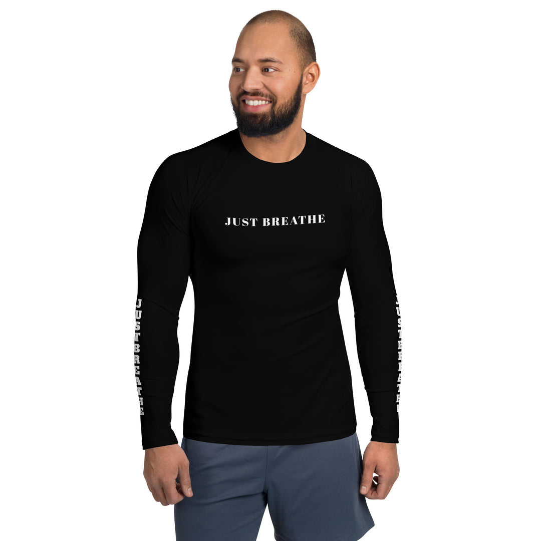 Just Breathe Men's Rash Guard