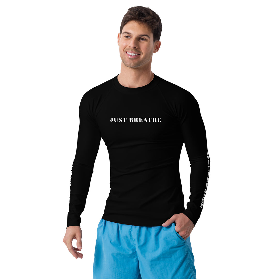 Just Breathe Men's Rash Guard