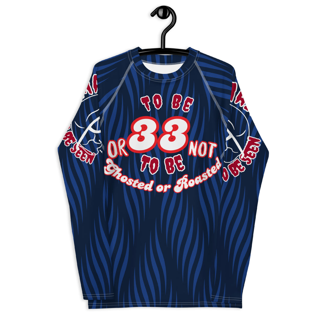 Ghosted or Roasted 33 Men's Rash Guard