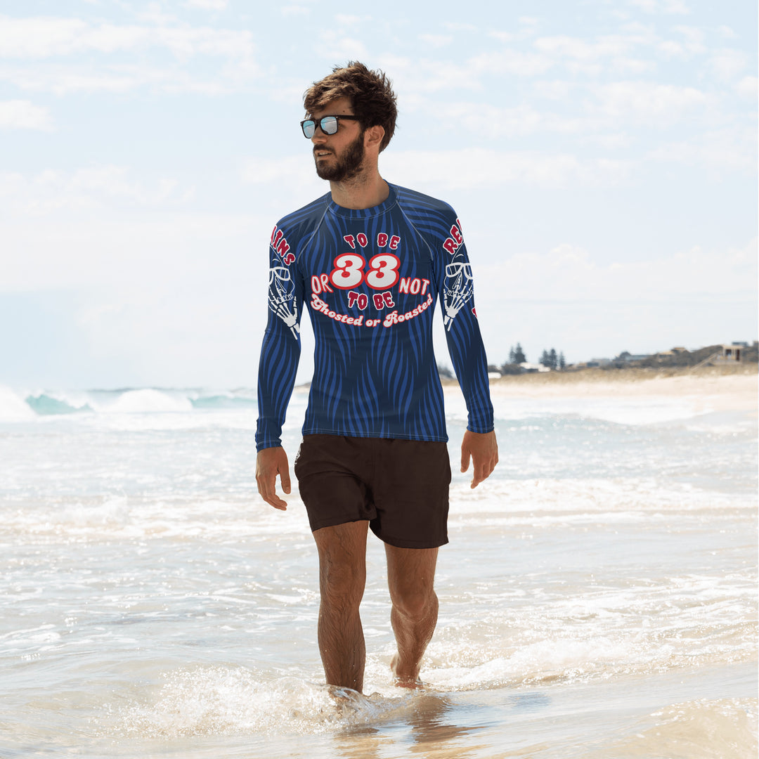 Ghosted or Roasted 33 Men's Rash Guard
