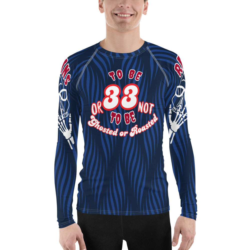 Ghosted or Roasted 33 Men's Rash Guard
