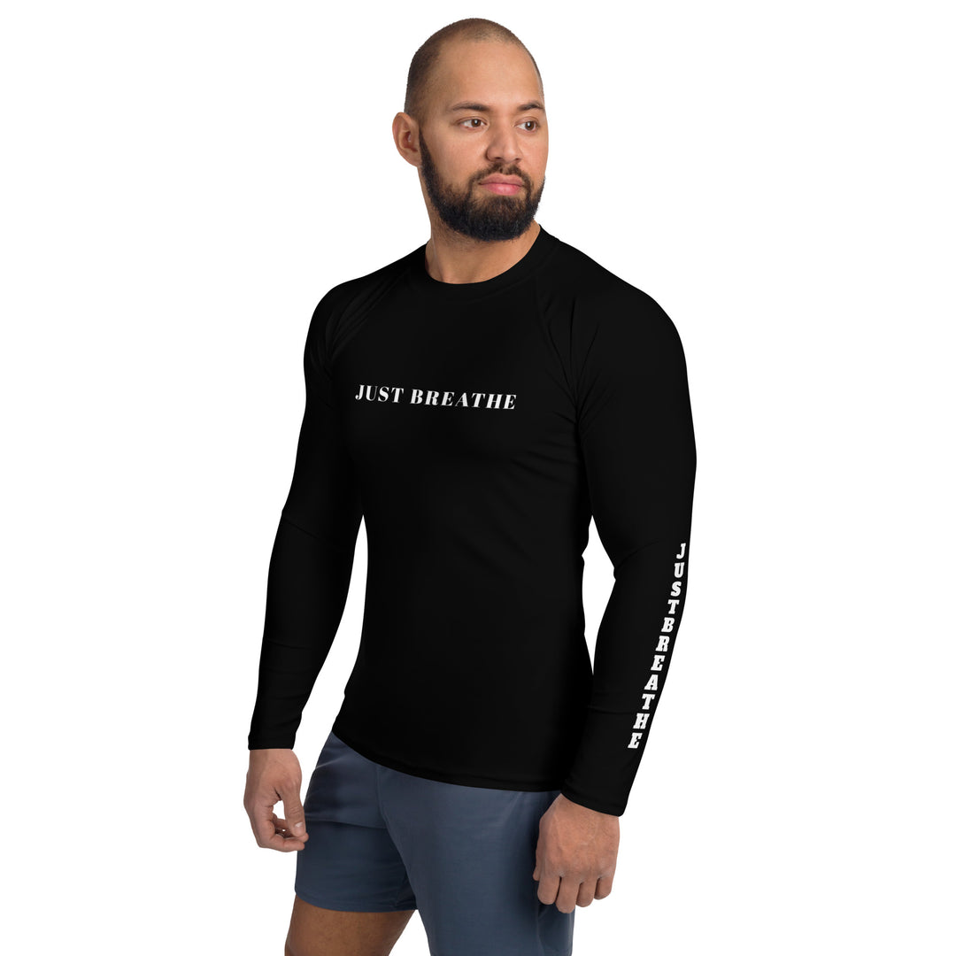 Just Breathe Men's Rash Guard