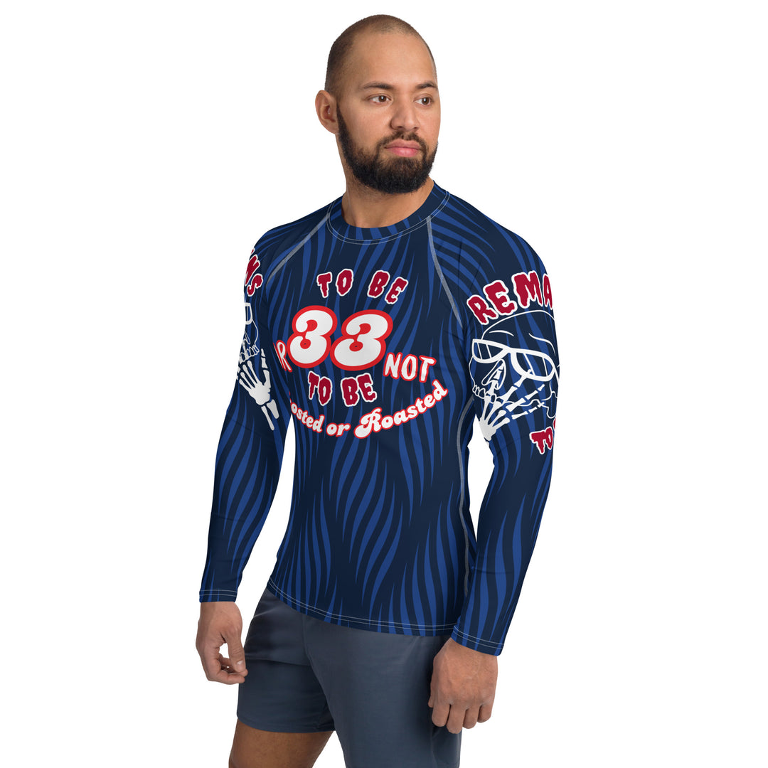 Ghosted or Roasted 33 Men's Rash Guard