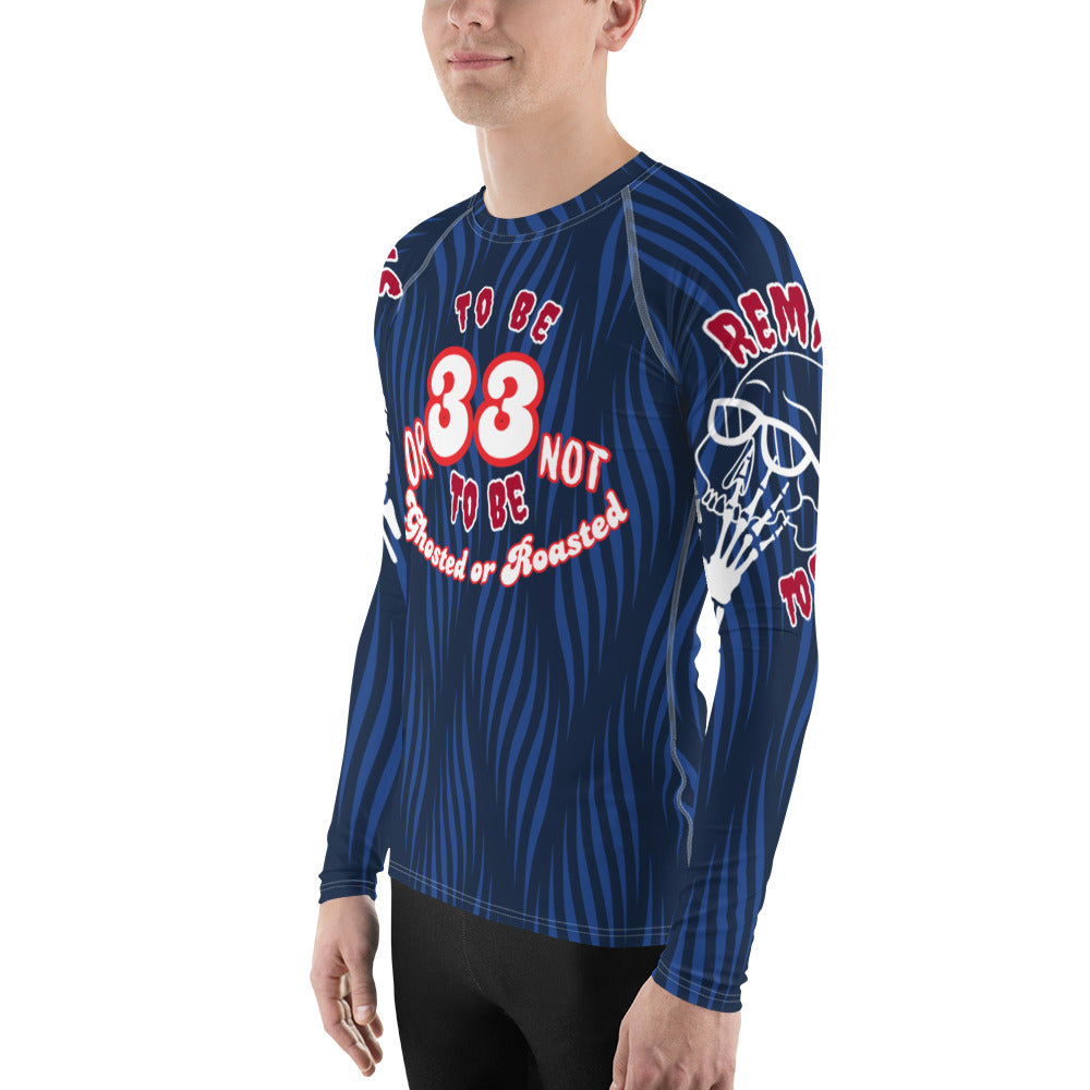 Ghosted or Roasted 33 Men's Rash Guard