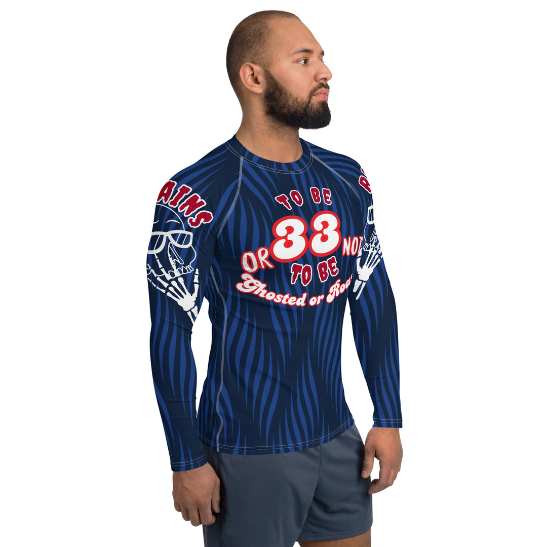 Ghosted or Roasted 33 Men's Rash Guard