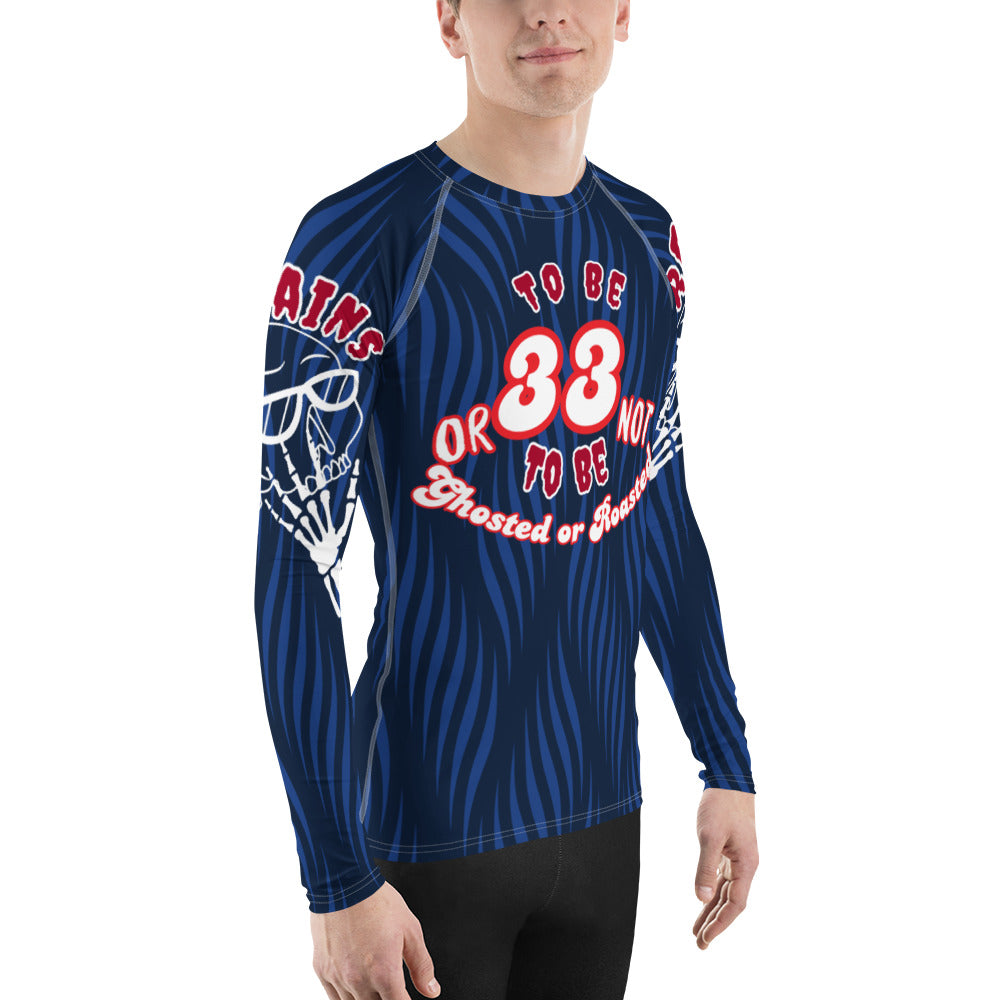 Ghosted or Roasted 33 Men's Rash Guard