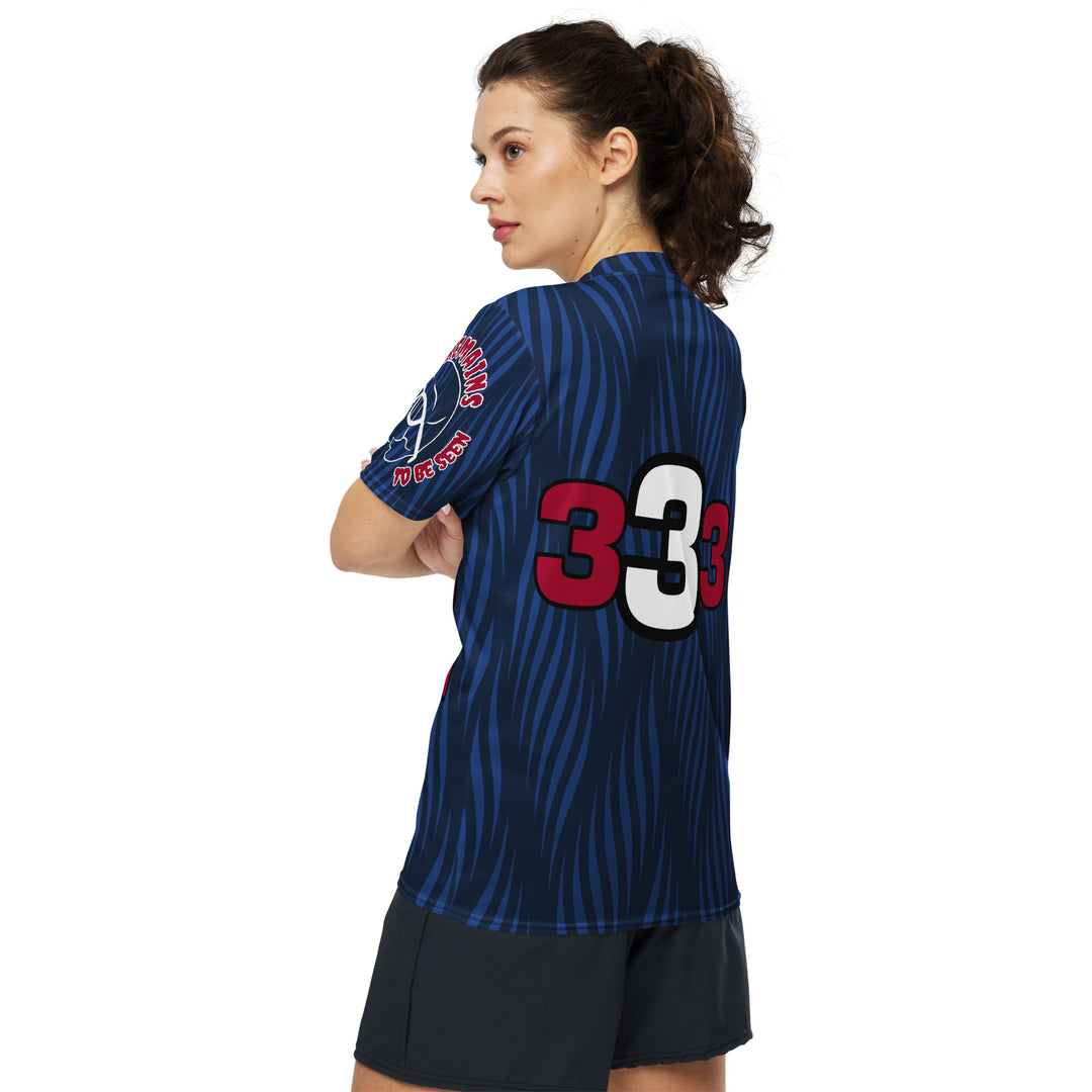 Graveyard Shift Team Jersey, Recycled unisex sports jersey