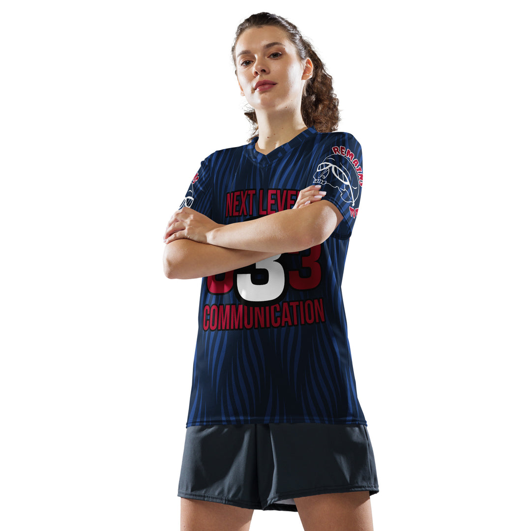 Graveyard Shift Team Jersey, Recycled unisex sports jersey