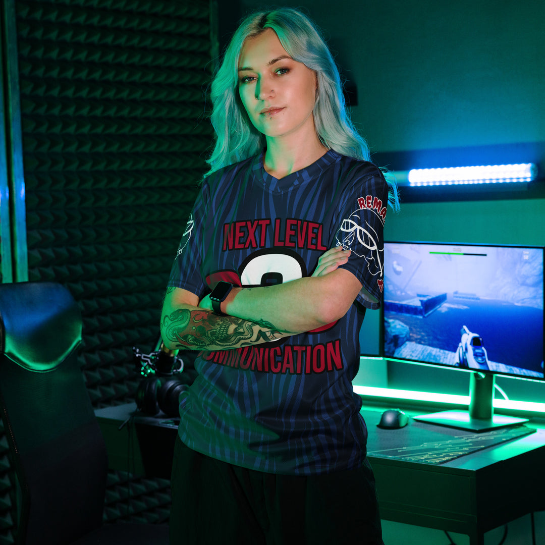 Graveyard Shift Team Jersey, Recycled unisex sports jersey