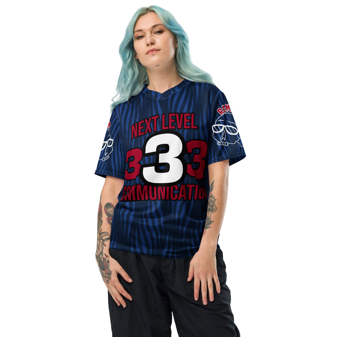 Graveyard Shift Team Jersey, Recycled unisex sports jersey