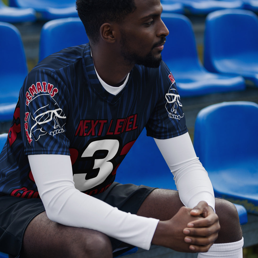 Graveyard Shift Team Jersey, Recycled unisex sports jersey