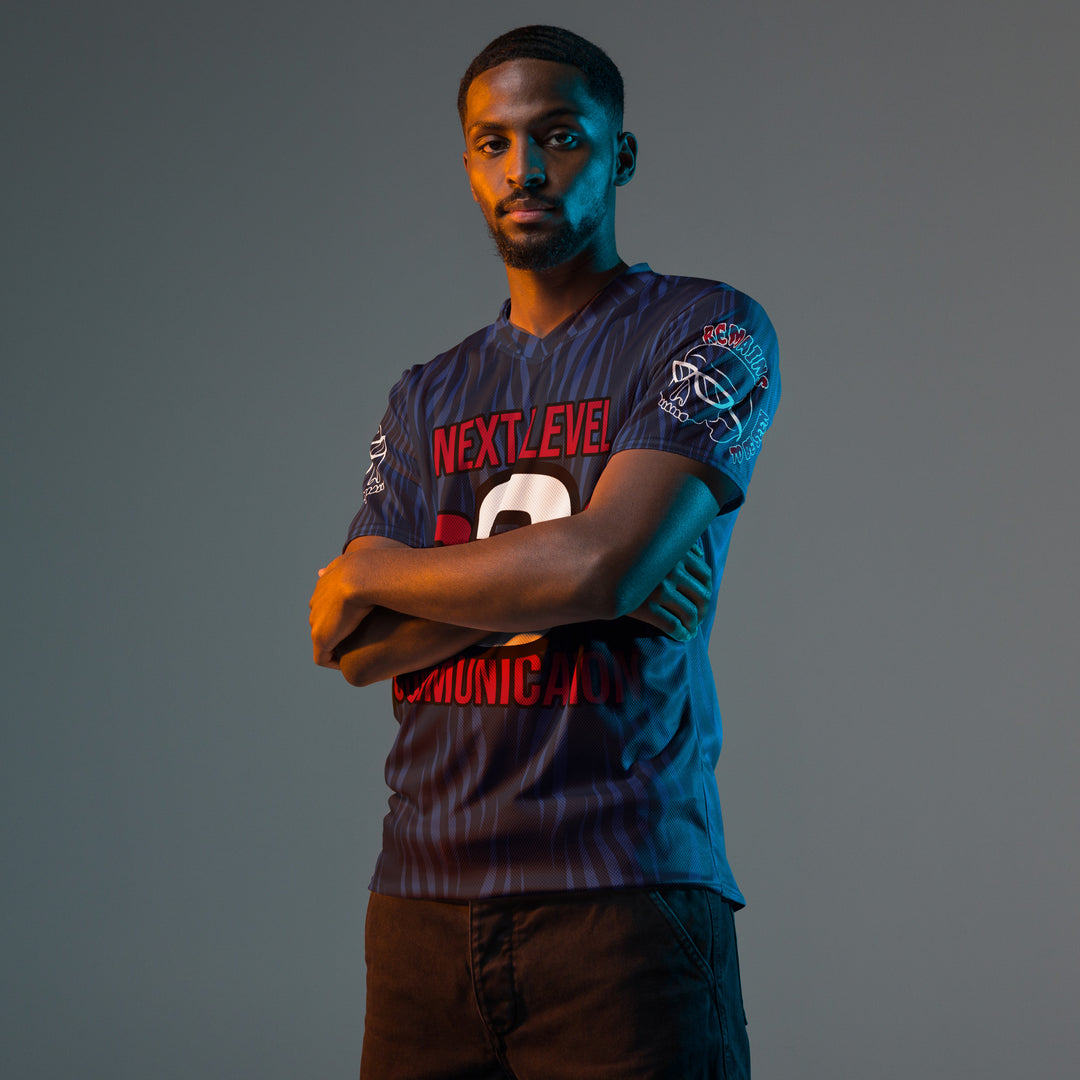 Graveyard Shift Team Jersey, Recycled unisex sports jersey