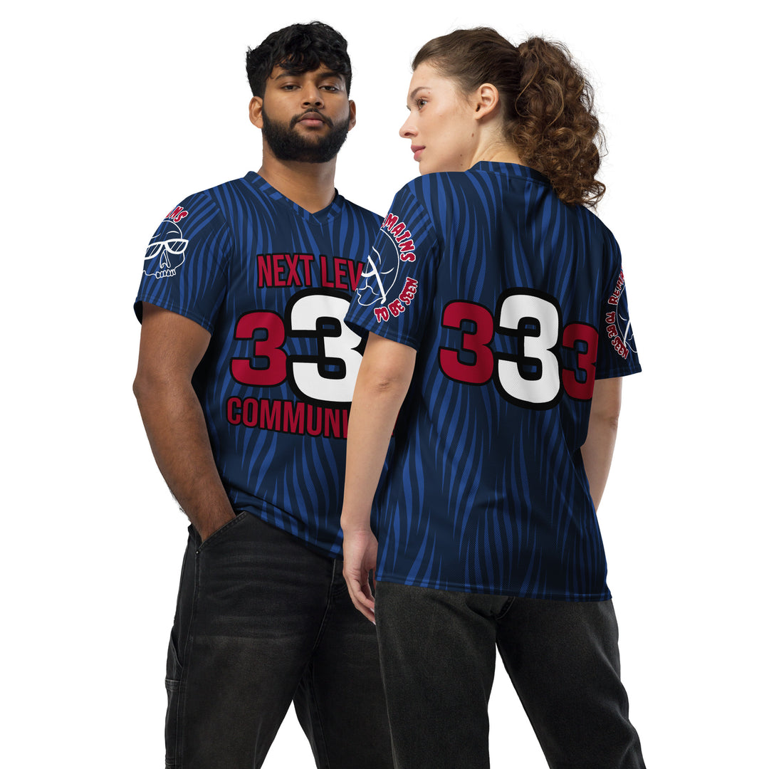 Graveyard Shift Team Jersey, Recycled unisex sports jersey