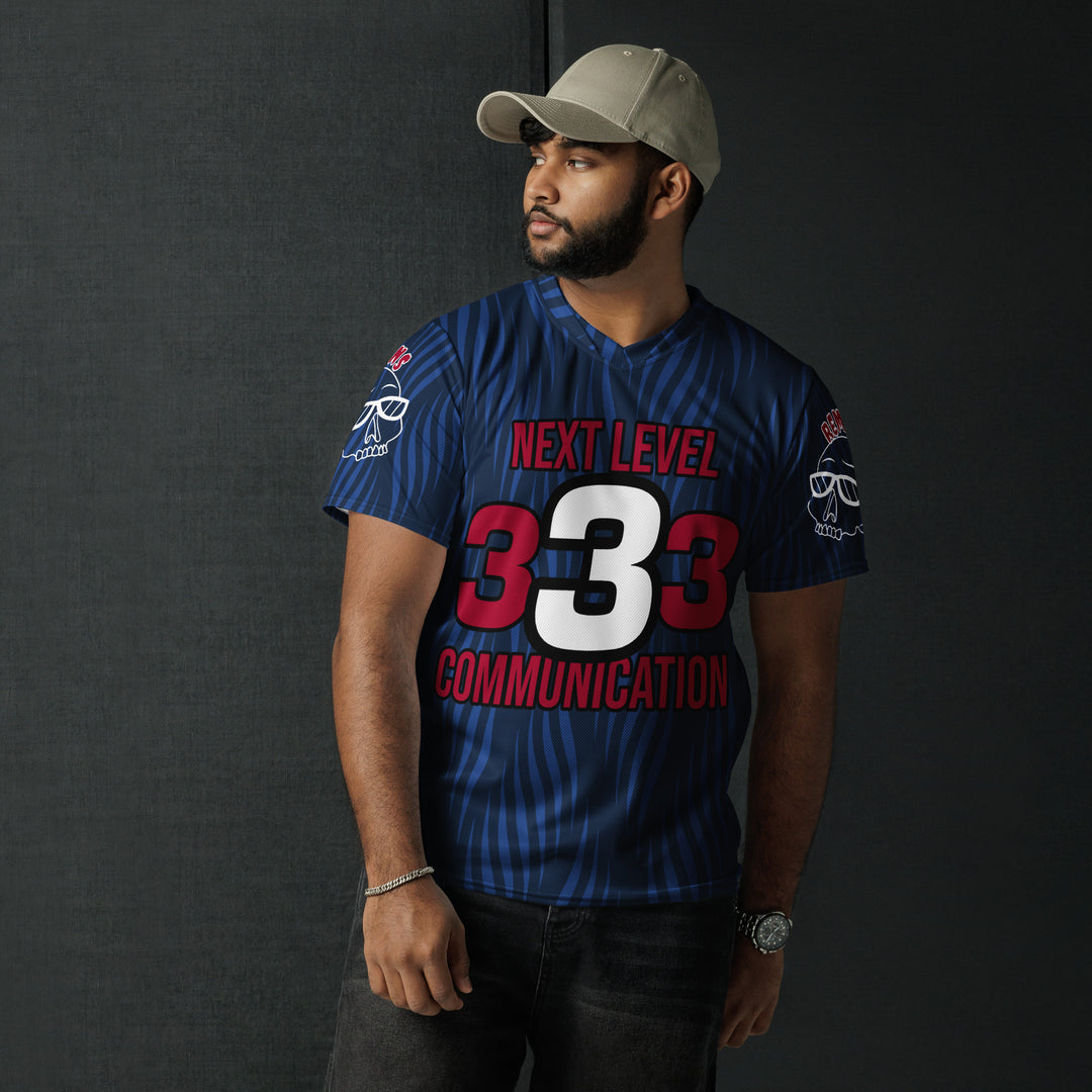 Graveyard Shift Team Jersey, Recycled unisex sports jersey