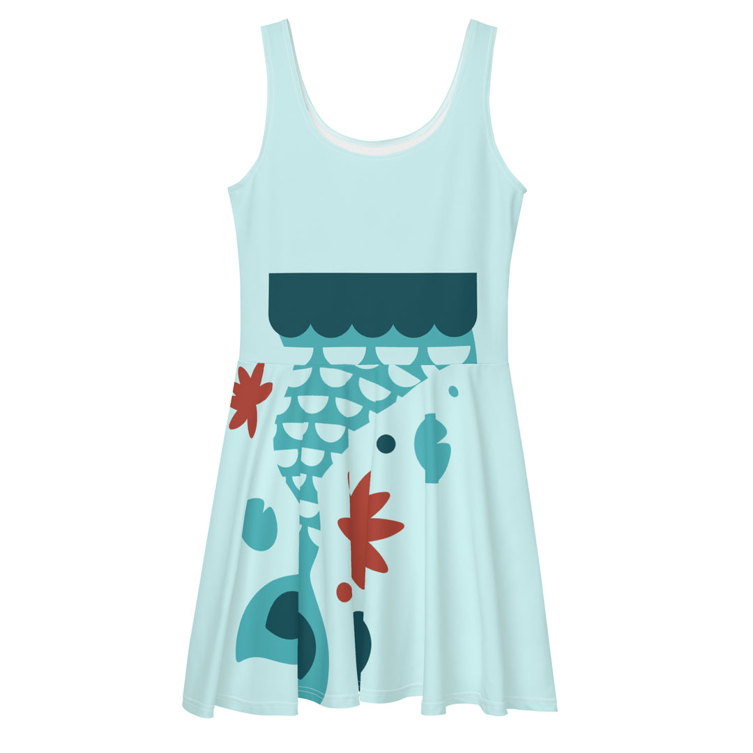 Mermaid Tail Skater Dress Instant Costume