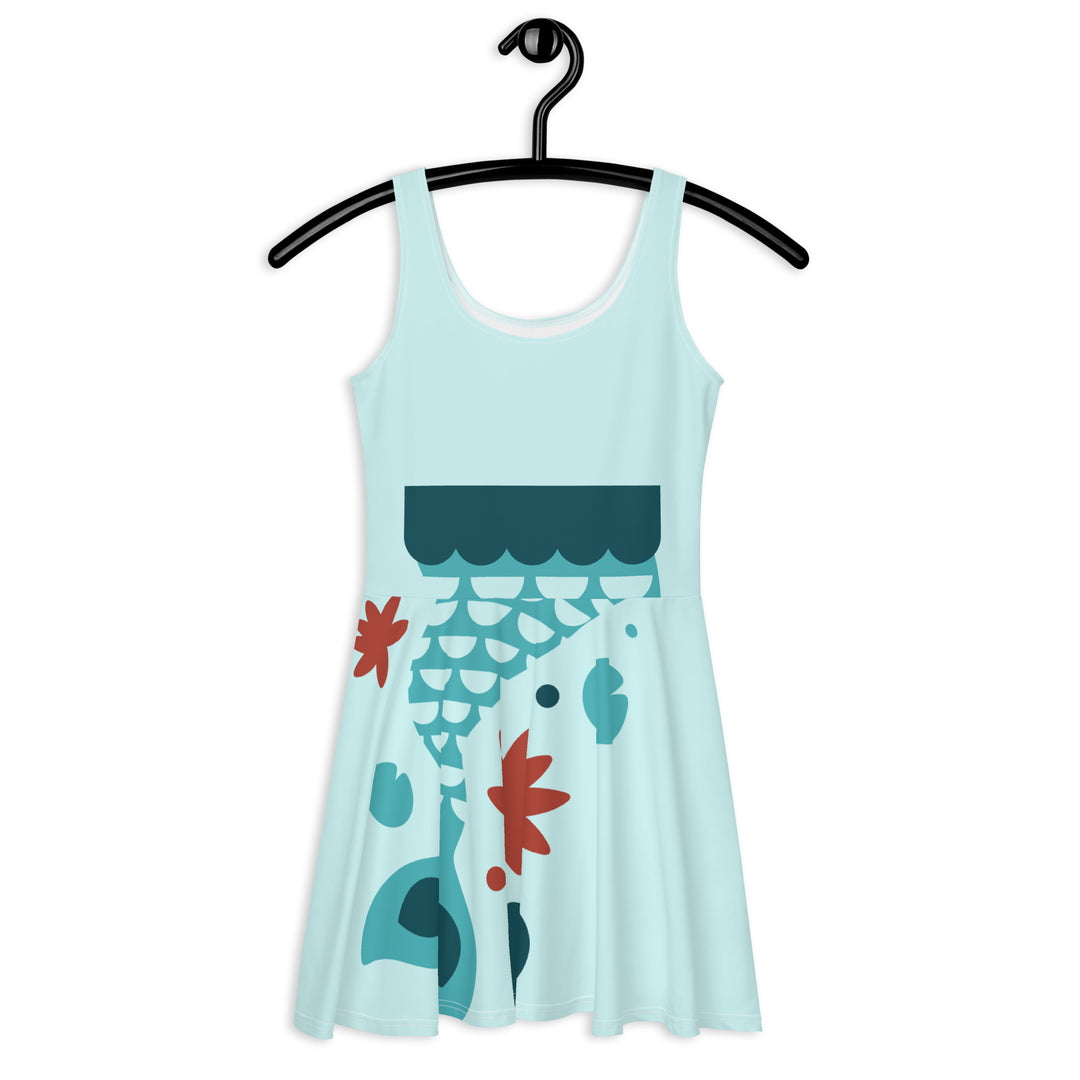 Mermaid Tail Skater Dress Instant Costume