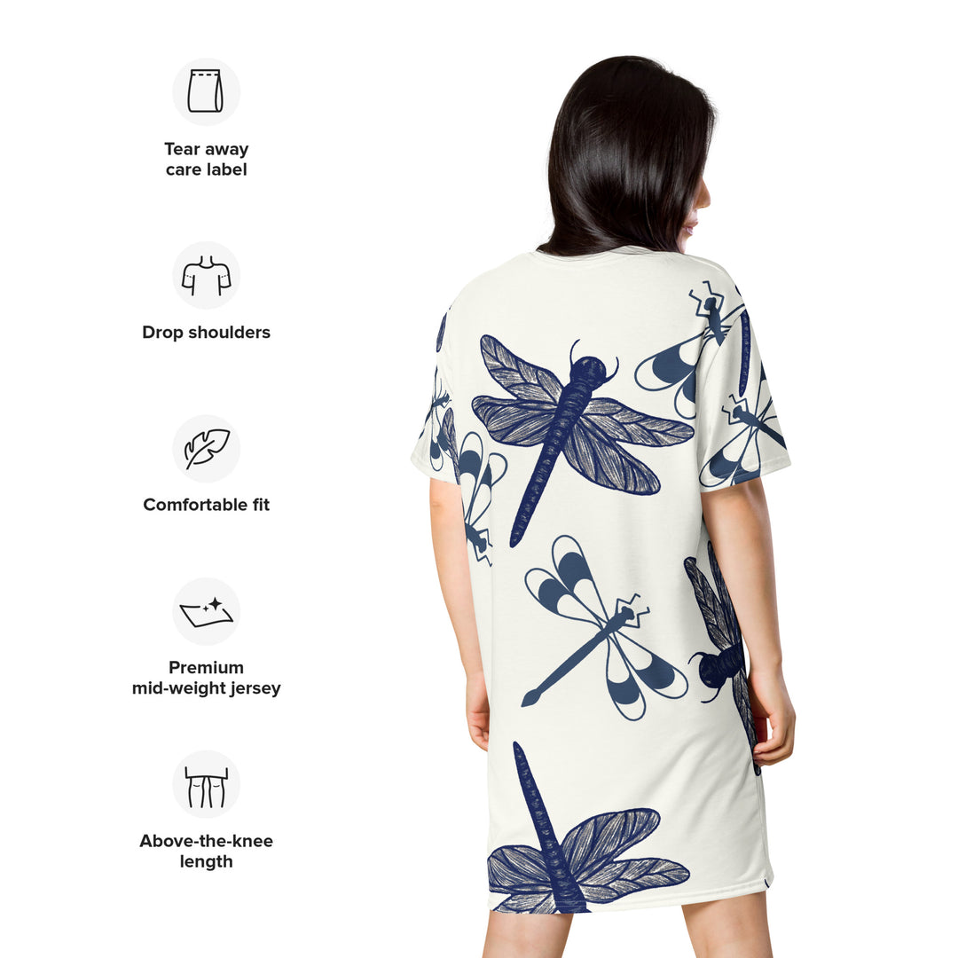 Dragon Fly T-shirt dress