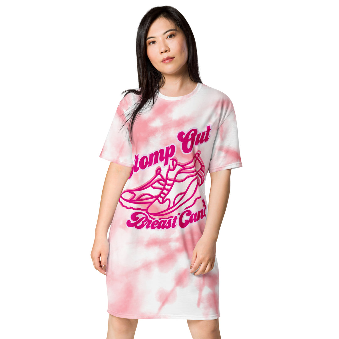 Stomp out Breast Cancer, T-shirt dress