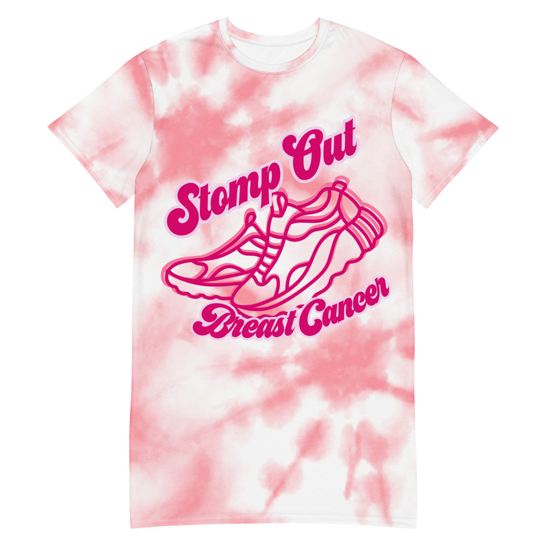 Stomp out Breast Cancer, T-shirt dress