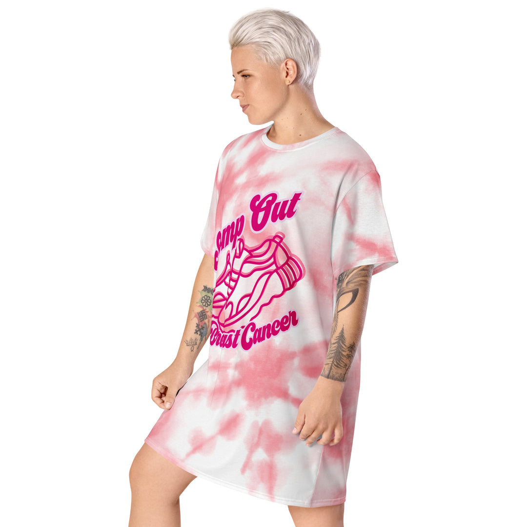Stomp out Breast Cancer, T-shirt dress