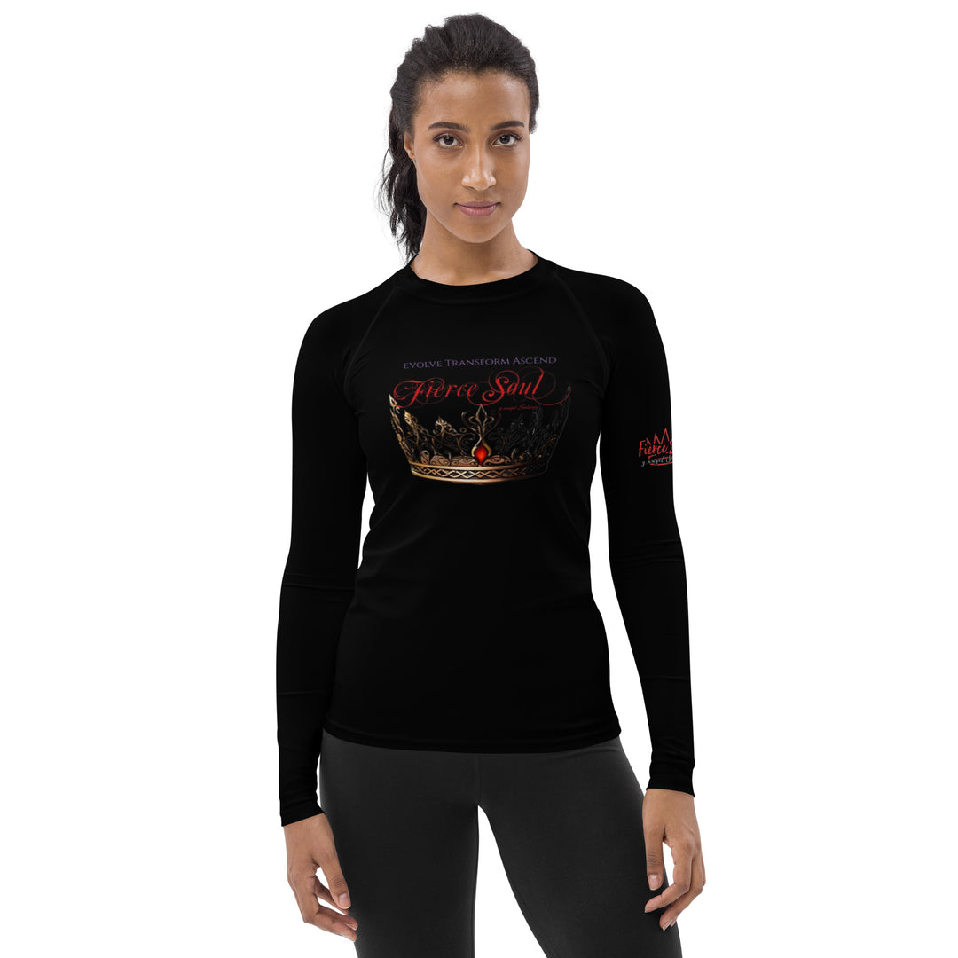 Evolve Transform Ascend, Fierce Soul Women's Rash Guard