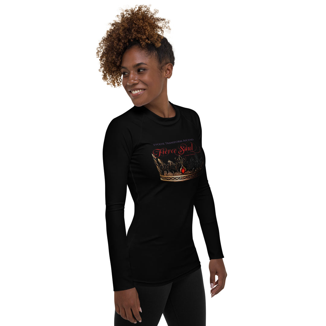 Evolve Transform Ascend, Fierce Soul Women's Rash Guard