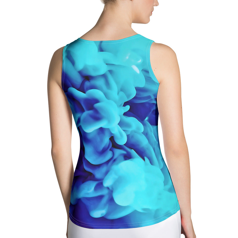 Just Breathe Sublimation Cut & Sew Tank Top