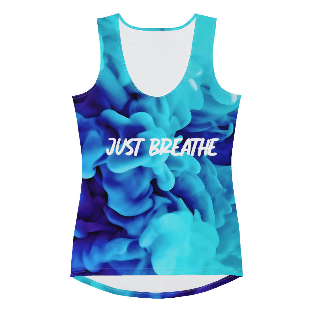 Just Breathe Sublimation Cut & Sew Tank Top