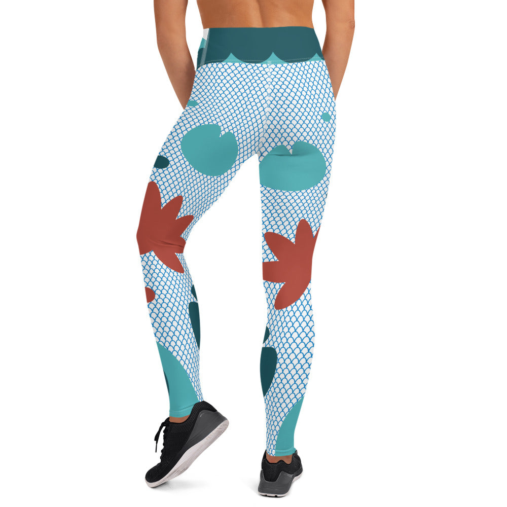 Mermaid Tail Yoga Leggings