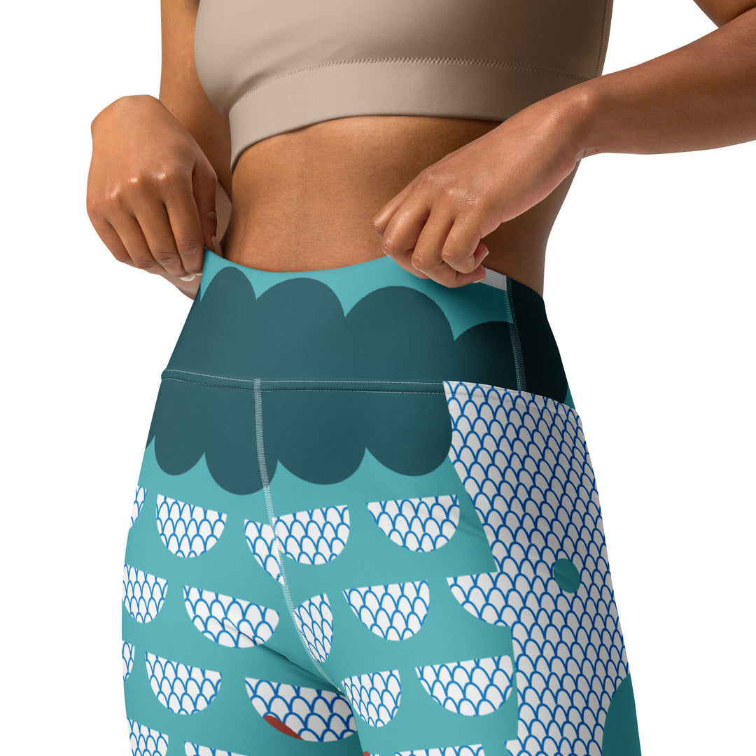 Mermaid Tail Yoga Leggings