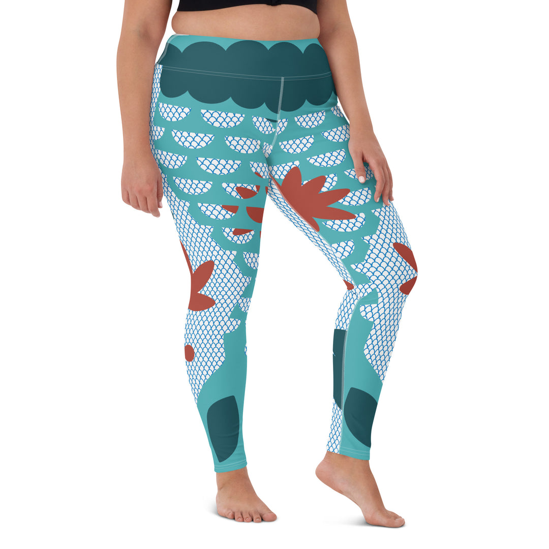 Mermaid Tail Yoga Leggings