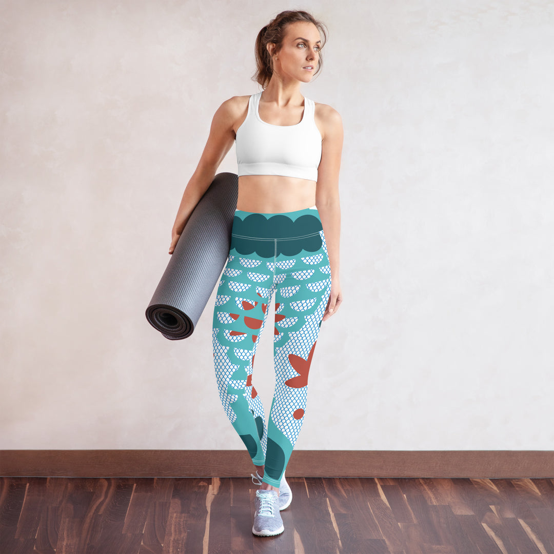 Mermaid Tail Yoga Leggings