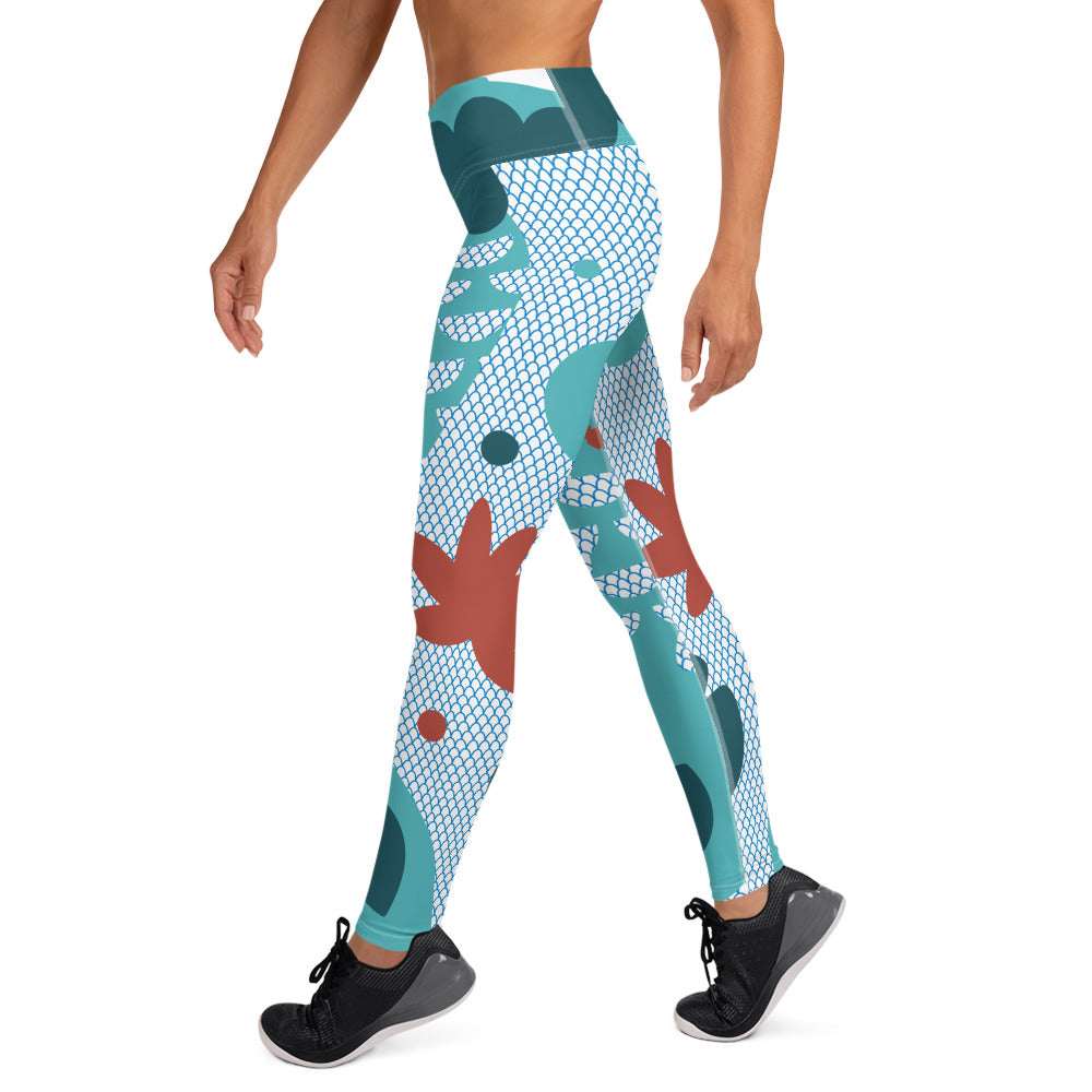 Mermaid Tail Yoga Leggings